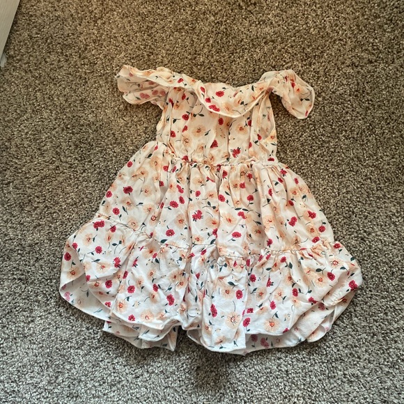 baileys blossoms Dresses Baileys Blossoms Off The Shoulder Floral Dress Poshmark